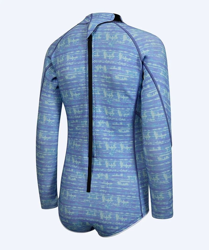 Watery Neopren Springsuit für Damen - Crosswind Flex - Hellblau