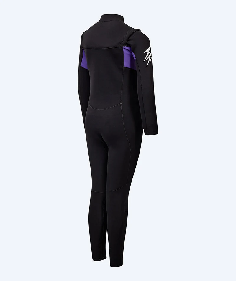 Watery Neoprenanzug für Kinder - Starboard (3-2mm) - Schwarz/Lila
