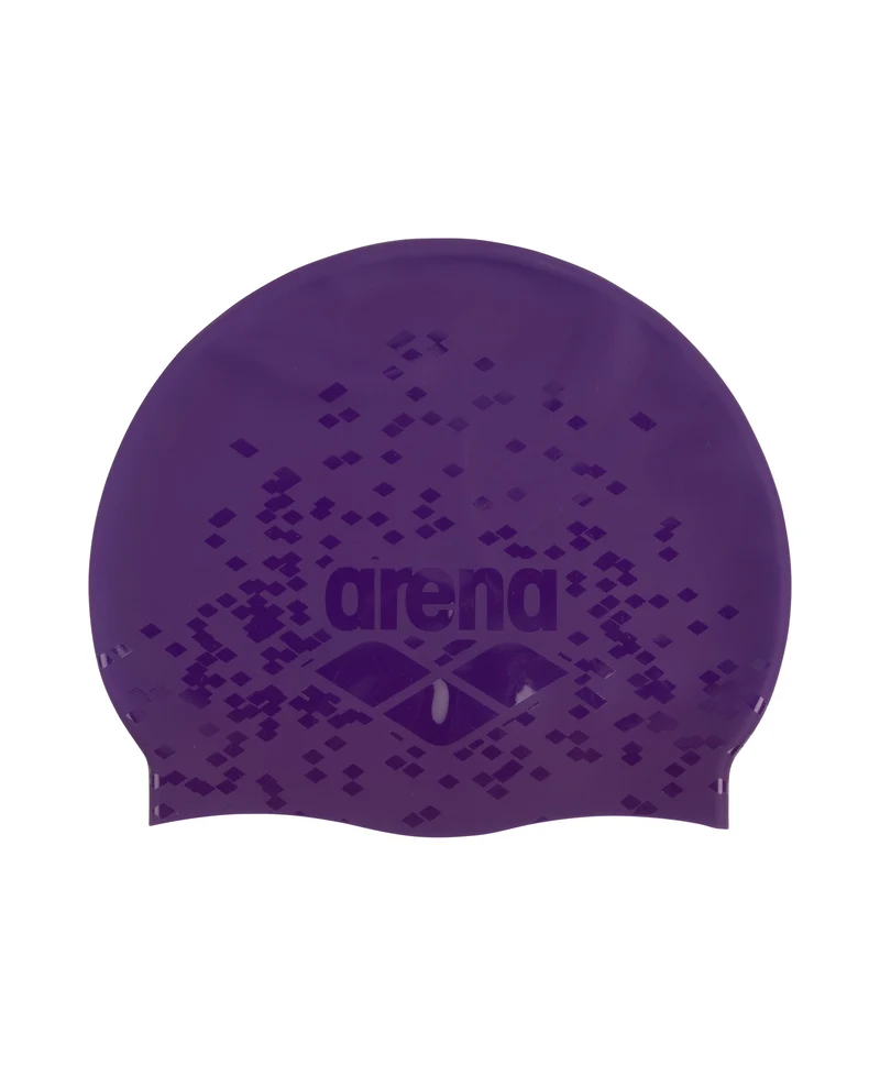 Arena Silicon Shine Badekappe Plum-Violet