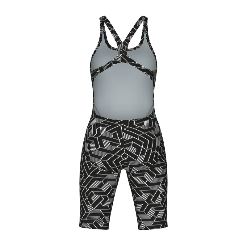 Arena Damen Sport Badeanzug Full Body Printed black-multi