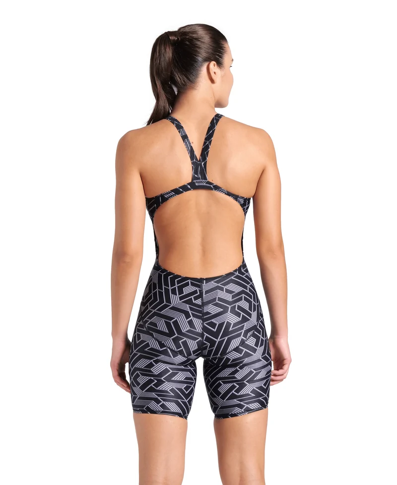 Arena Damen Sport Badeanzug Full Body Printed black-multi