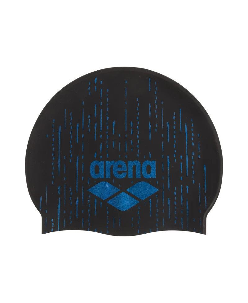 Arena Silicon Shine Badekappe Black-Blue