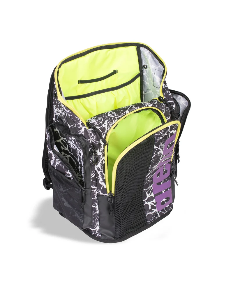 Arena Rucksack Spiky lll 45 Allover Black-White