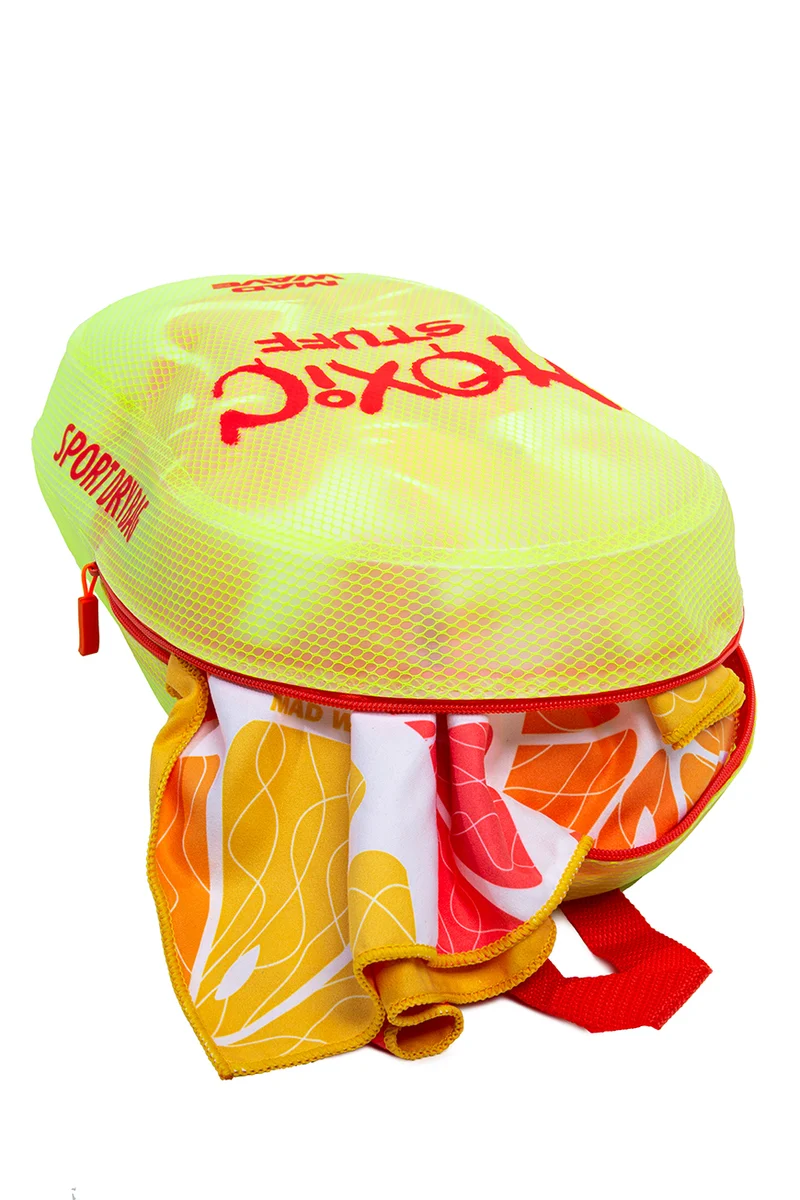 MAD Wave Wet Bag Toxic 7 L gelb-rot