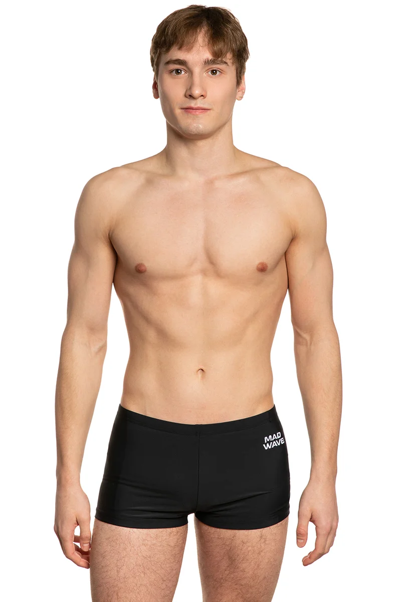 MAD Wave Herren Badehose Swim Short Rocky Plus schwarz