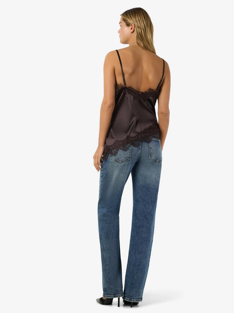 NMSOFIE S/L SATIN TOP