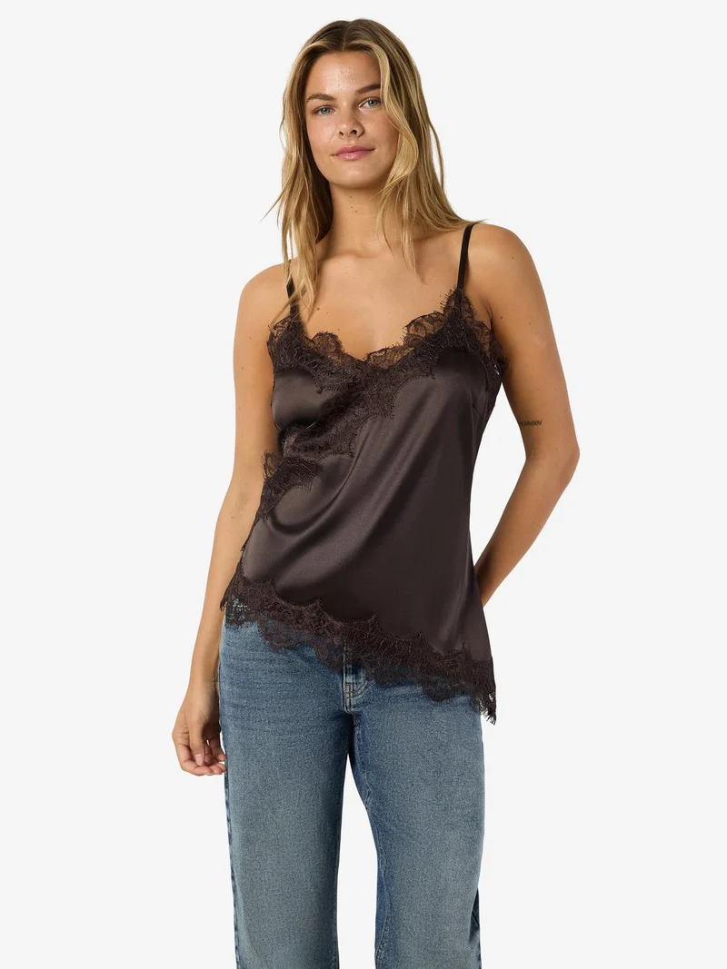 NMSOFIE S/L SATIN TOP