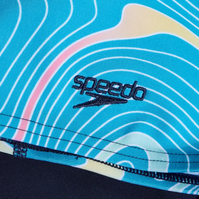 Speedo Boys Digital Allover V-Cut Jammer