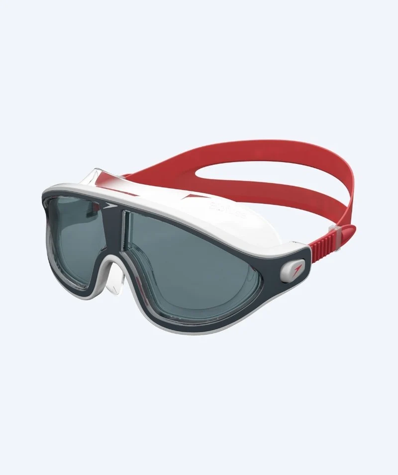 Speedo Schwimmmaske - Rift Pro - Rot (Smoke Scheiben)