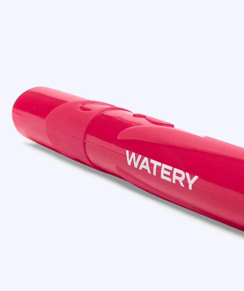 Watery Combo Schnorchelset für Erwachsene - Oceana/Cliff - Dunkelrot/Rot