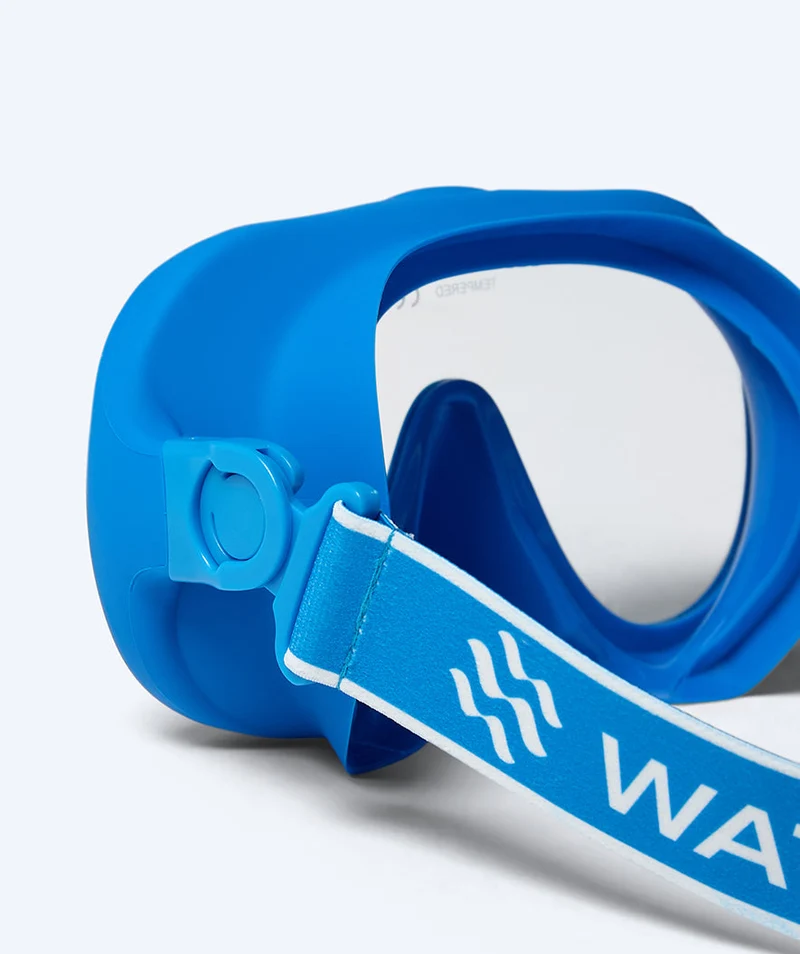 Watery Schnorchelset für Erwachsene (ab 15 Jahre) - Launch/Alton - Blau