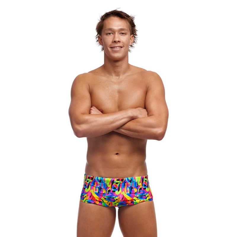 Funky Trunks Herren Sidewinder Trunk Colour Funk