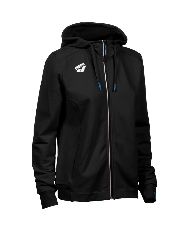 Arena Team Damen Sport Kapuzenjacke Panel