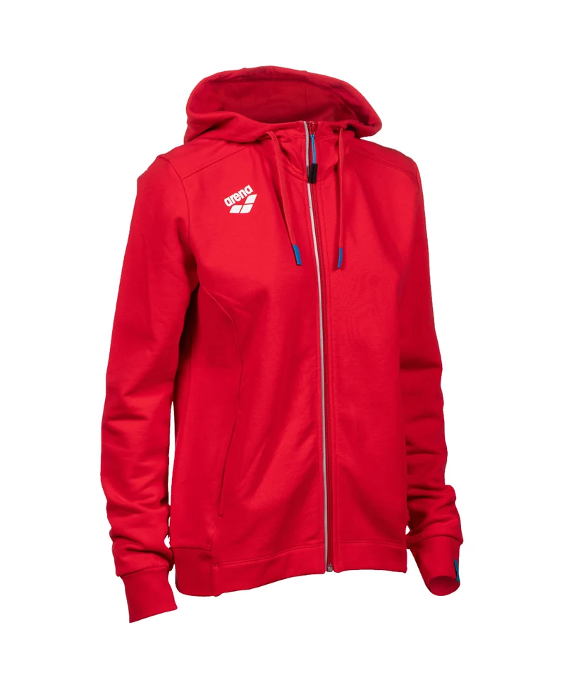 Arena Team Damen Sport Kapuzenjacke Panel