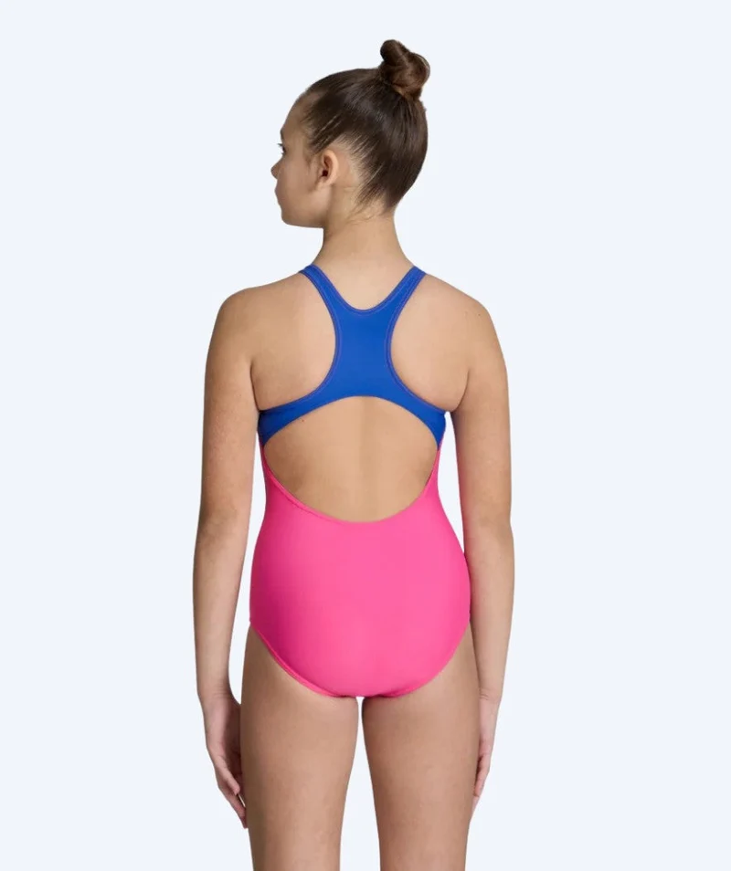 Arena Badeanzug für Mädchen - Kikko V - Rosa/Blau
