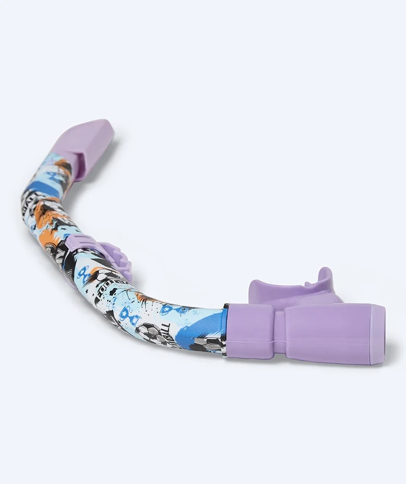 Watery Combo Schnorchelset für Junioren (8-15) - Riku Camo - Lila