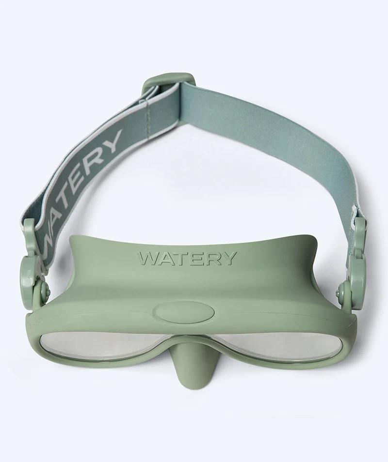 Watery Combo Schnorchelset für Kinder (4-10) - Alton - Grün