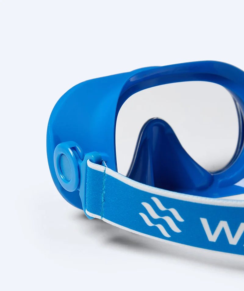 Watery Schnorchelset für Kinder (4-10) - Launch/Alton - Blau