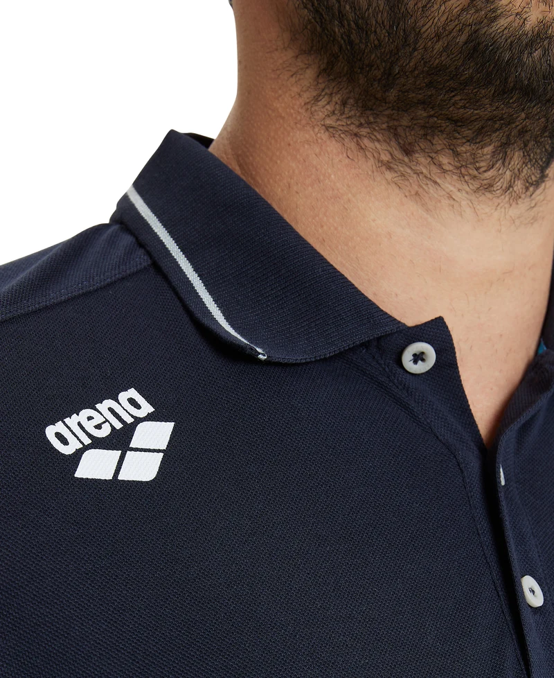 Arena Herren / Unisex Team Poloshirt Solid Cotton