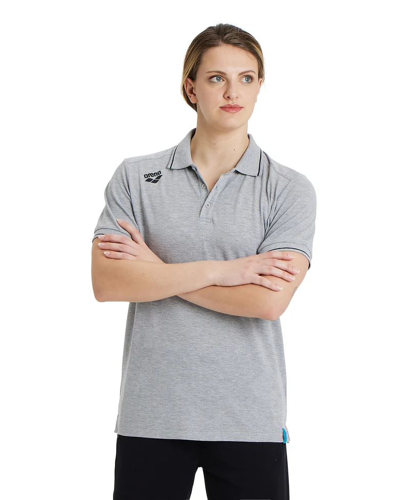 Arena Herren / Unisex Team Poloshirt Solid Cotton