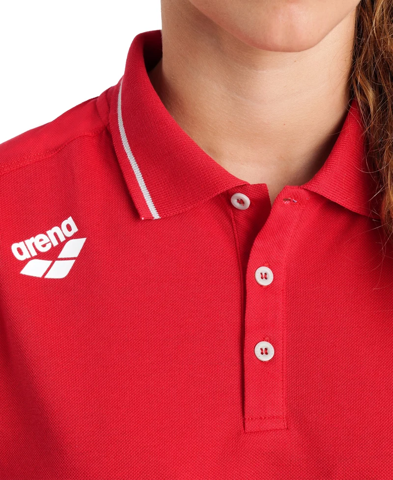 Arena Herren / Unisex Team Poloshirt Solid Cotton