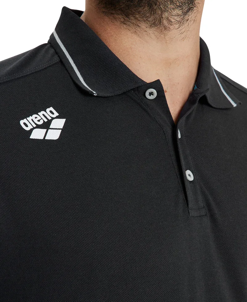 Arena Herren / Unisex Team Poloshirt Solid Cotton