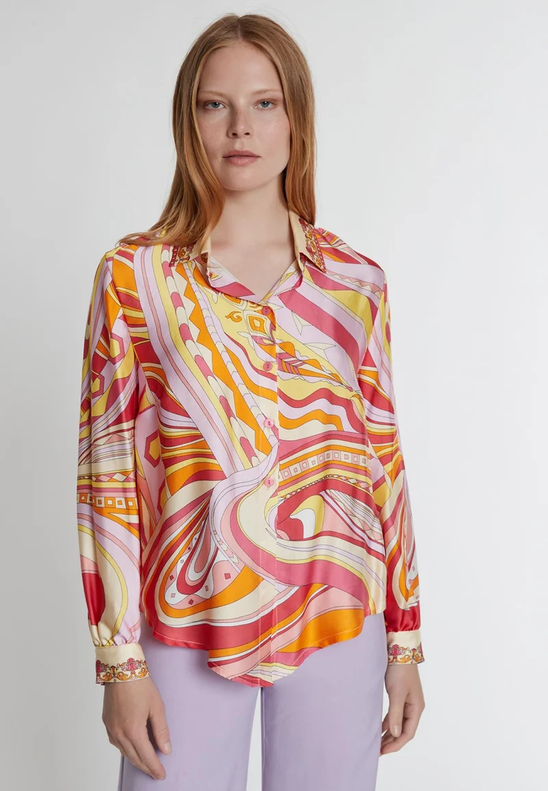 Retro Bluse Kapri