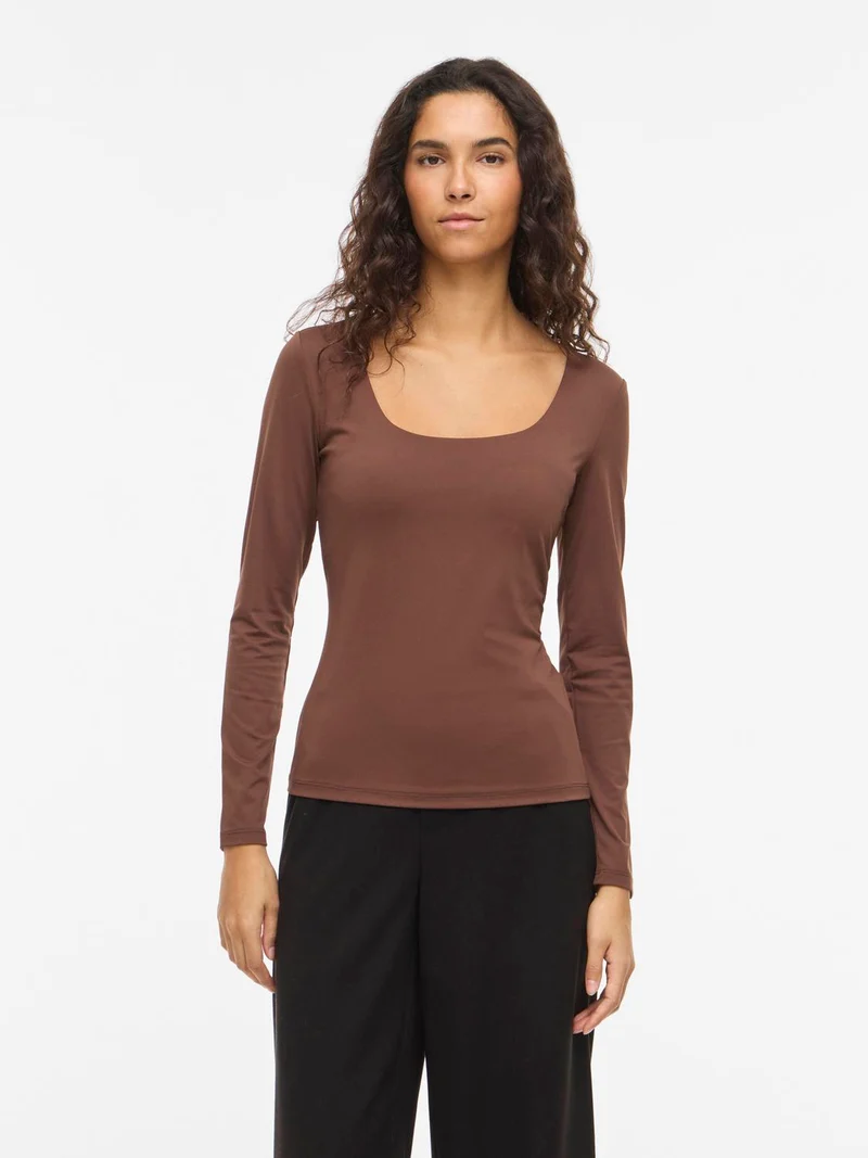 VIKENZA U-NECK L/S TANK TOP