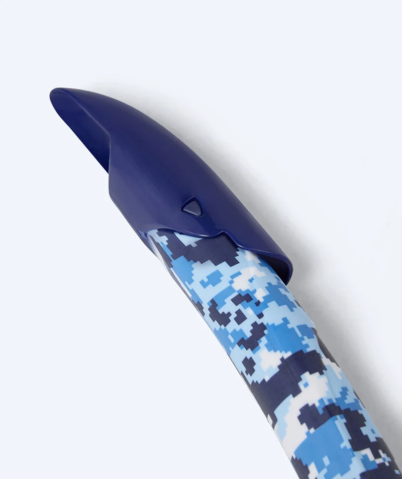 Watery Schnorchelset für Erwachsene - Isle/Rudder Camo - Dunkelblau