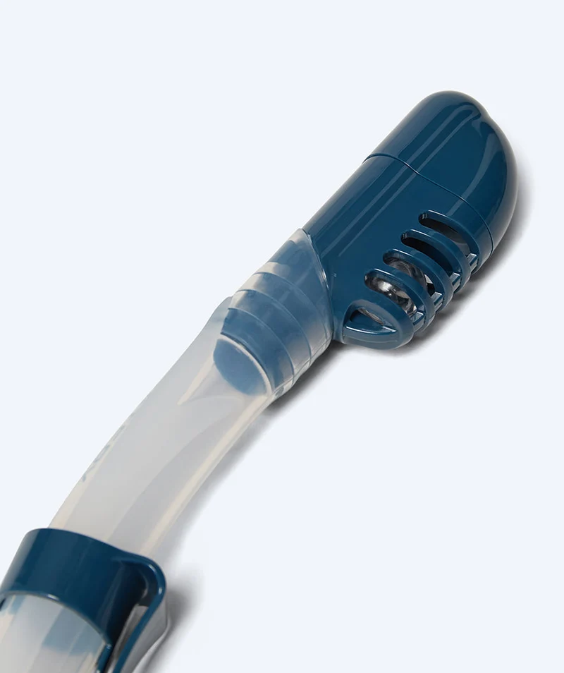 Watery Schnorchelset für Kinder (4-10) - Launch/Alton - Dunkelblau/Orange