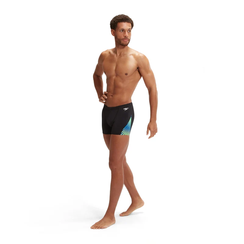 Speedo Herren Allover Digi-V-Cut Aquashort