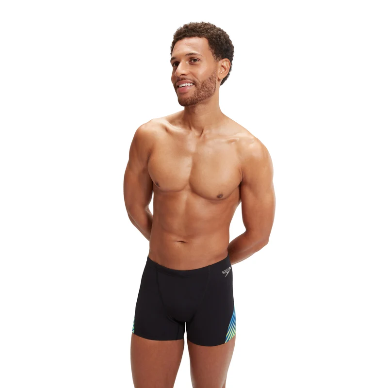 Speedo Herren Allover Digi-V-Cut Aquashort