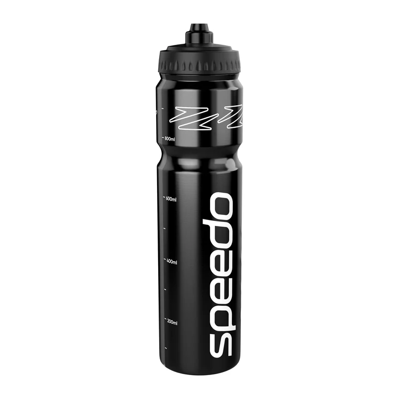 Speedo Trinkflasche 1 Liter schwarz