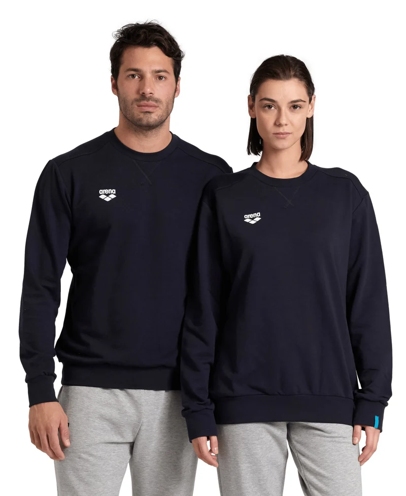 Arena Unisex Crew Sweat Navy