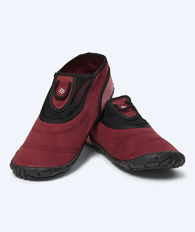 Watery Schwimmschuhe für Erwachsene - Bridge High - Rot/Schwarz