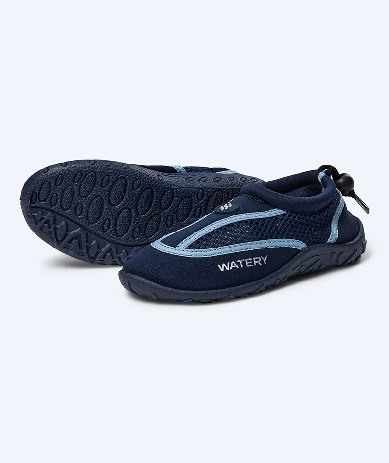 Watery Schwimmschuhe für Kinder - Crab - Dunkelblau
