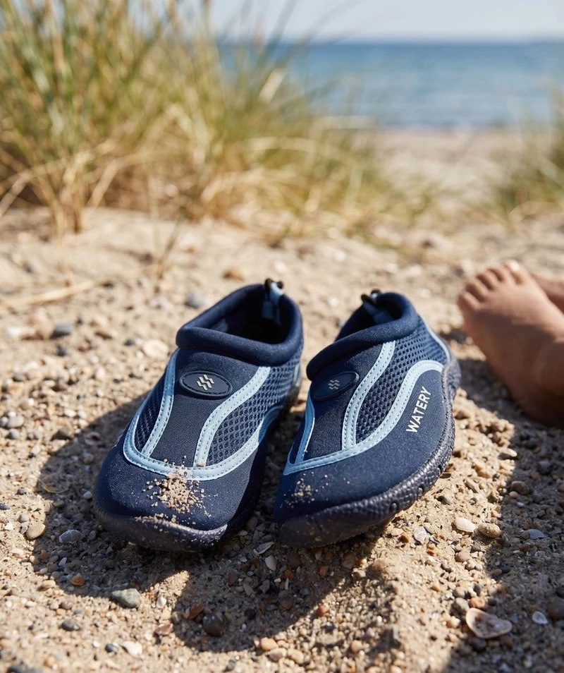 Watery Schwimmschuhe für Kinder - Crab - Dunkelblau