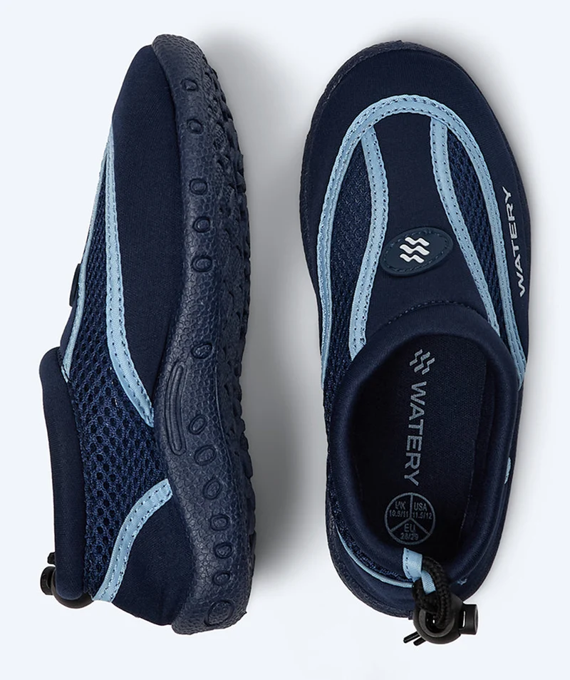 Watery Schwimmschuhe für Kinder - Crab - Dunkelblau