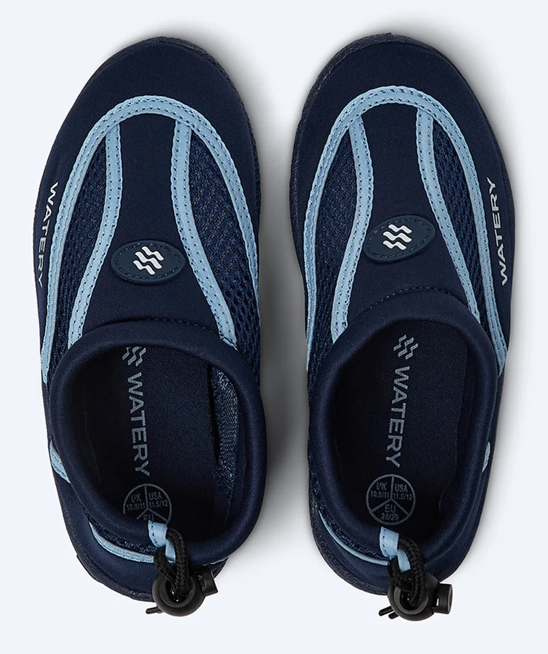 Watery Schwimmschuhe für Kinder - Crab - Dunkelblau