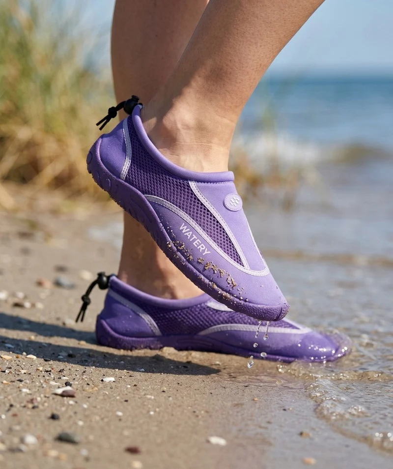 Watery Schwimmschuhe für Erwachsene - Crab - Lila