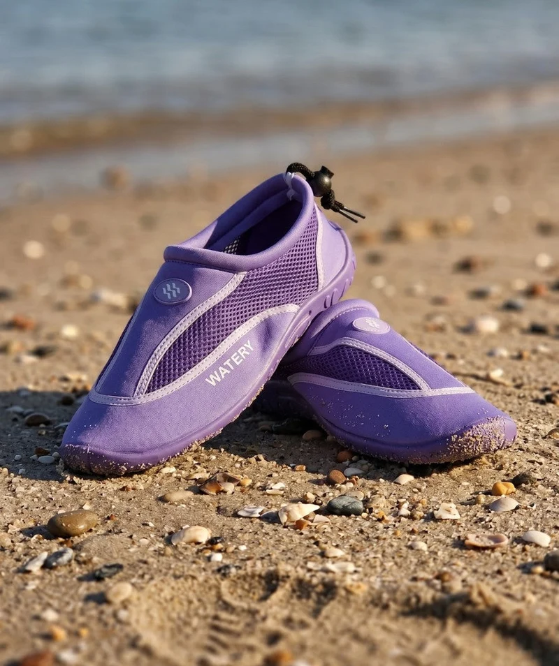 Watery Schwimmschuhe für Erwachsene - Crab - Lila