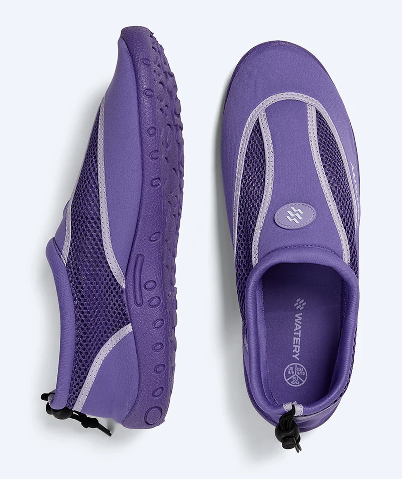 Watery Schwimmschuhe für Erwachsene - Crab - Lila
