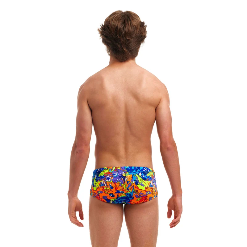 Funky Trunks Boys Sidewinder Trunk Mixed Mess