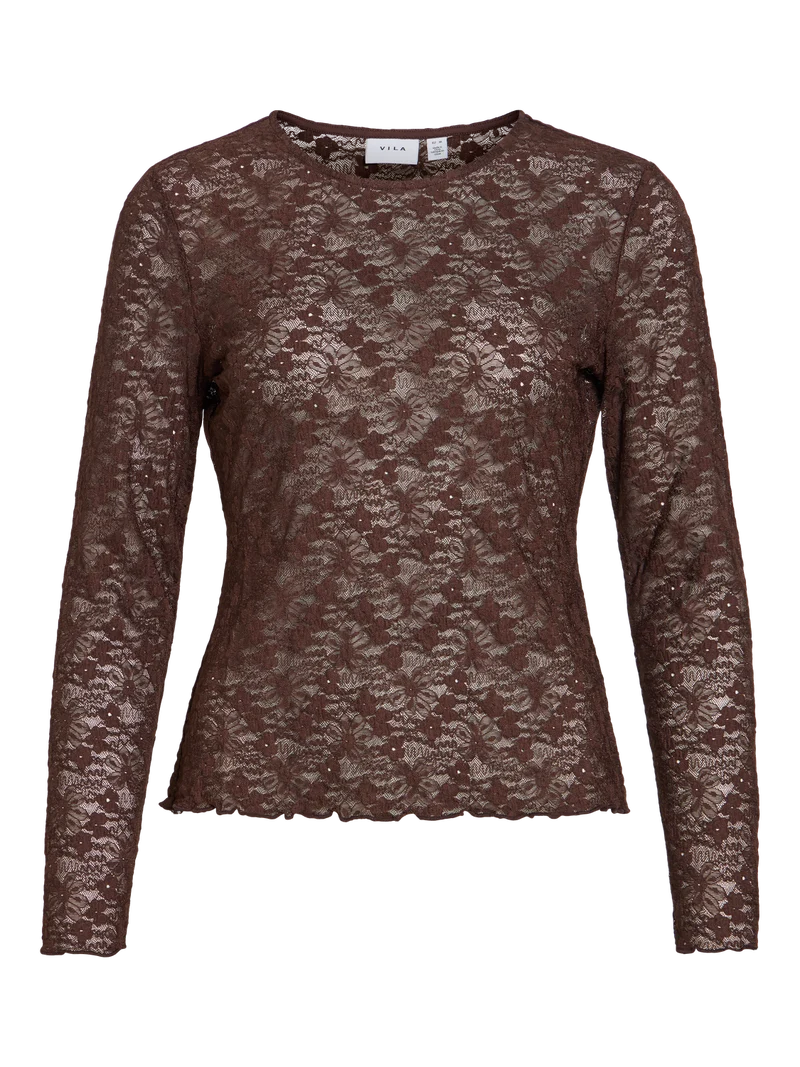VIFAY O-NECK L/S TOP