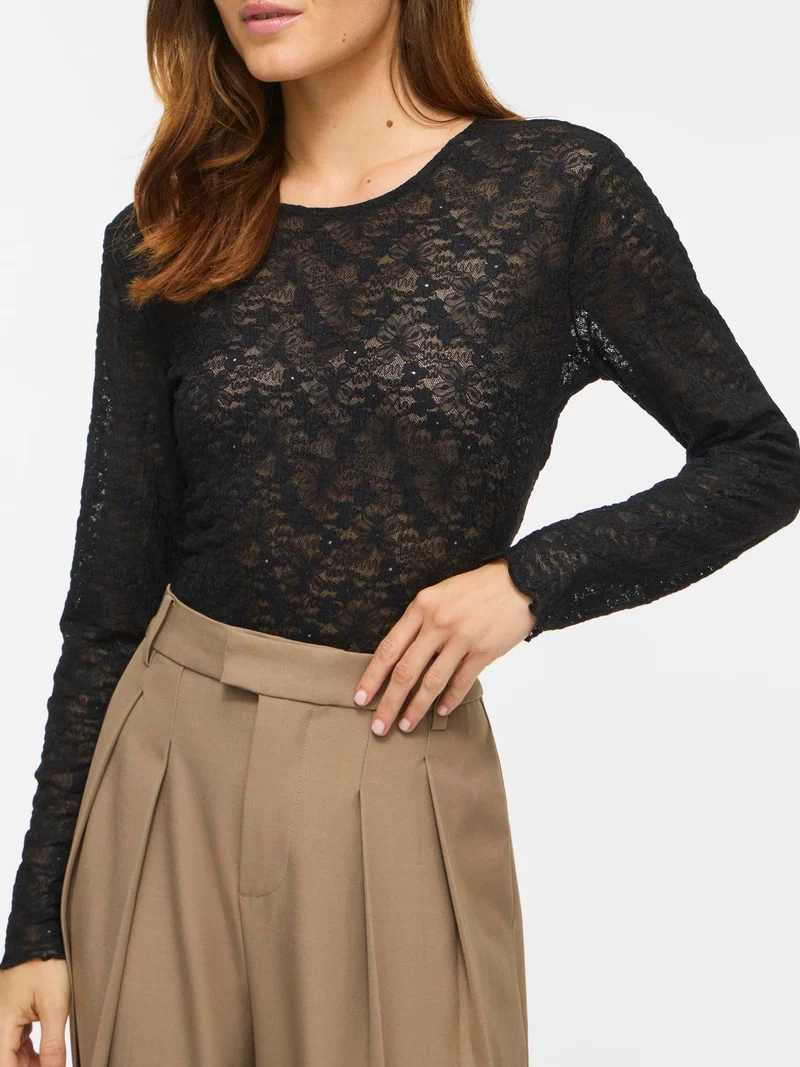 VIFAY O-NECK L/S TOP
