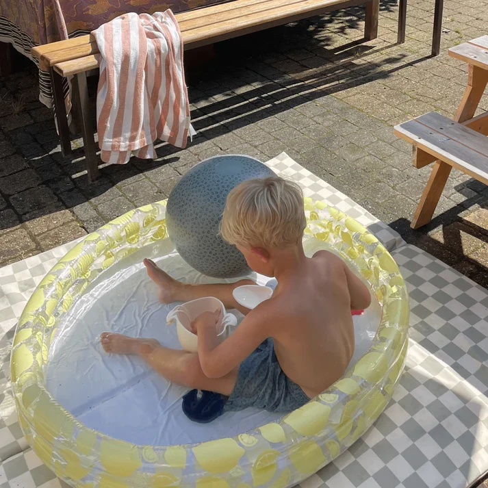 Kids Pool - Yellow - Clear Bloom - Ø 100 cm