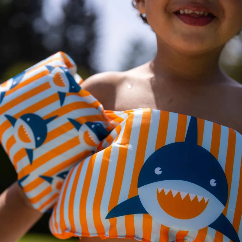 Puddle Jumper - Multicolor - Tropical Shark - 2/6 Years