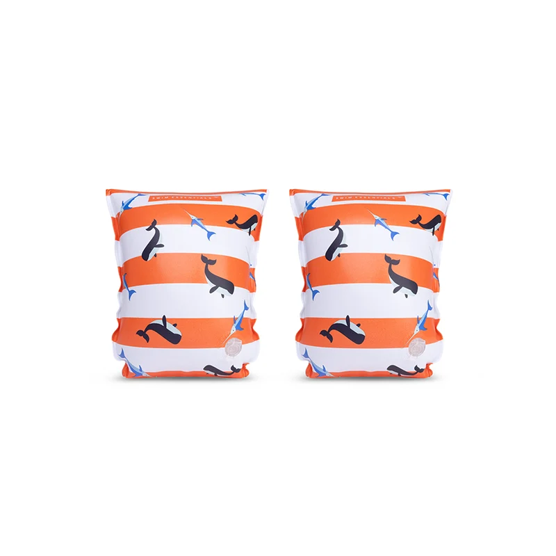 Arm Bands - Red/White - Ocean Stripes