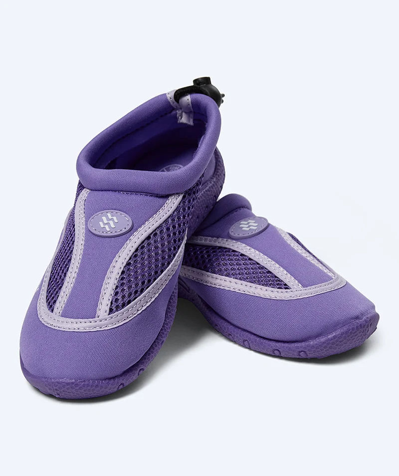 Watery Schwimmschuhe für Kinder - Crab - Lila