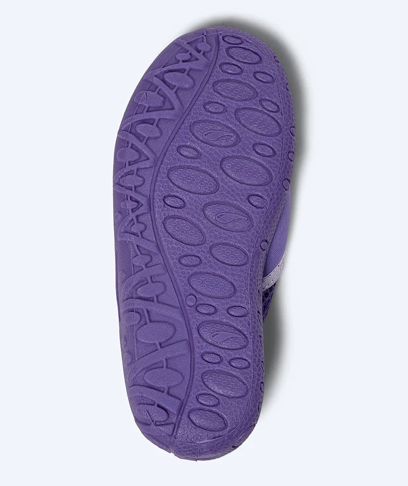 Watery Schwimmschuhe für Kinder - Crab - Lila